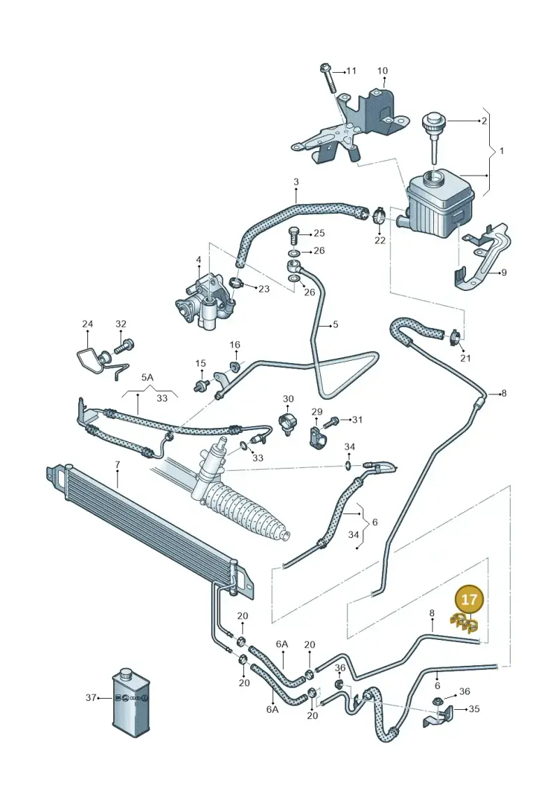 155971787B — Audi Q7                07> (2006-) diagram 675422800, position 17