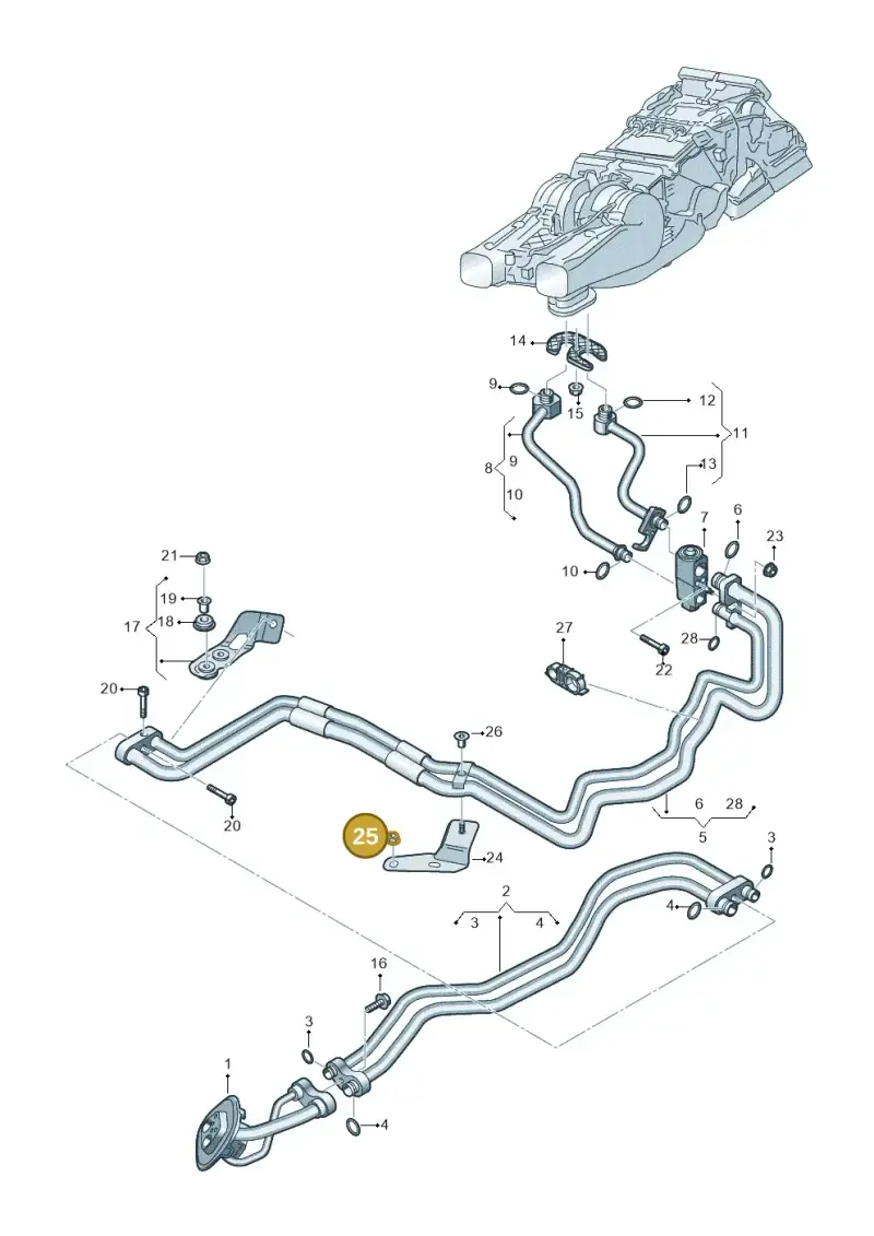 171201969 — Audi Q8 Quattro 3,0 (2018-) diagram 859260900, position 25
