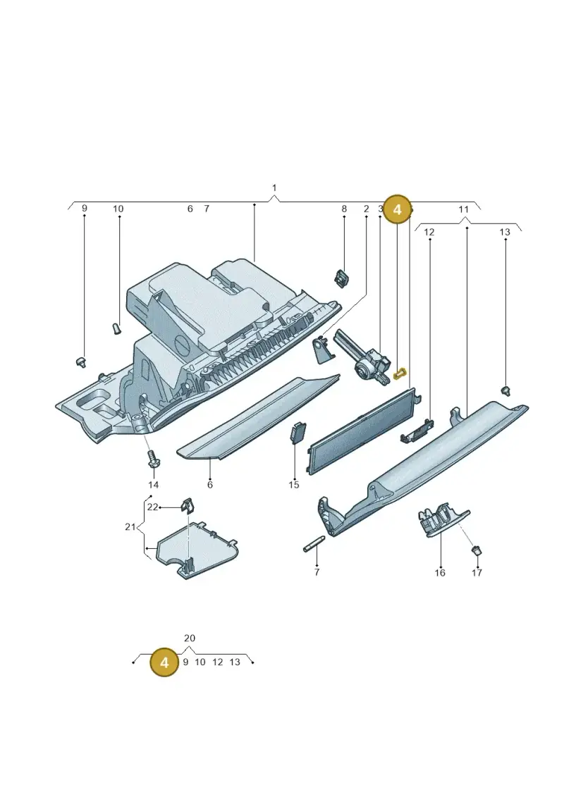1C1880802 — Audi TTRS Coupe (2016-2023) diagram 850857200, position 4