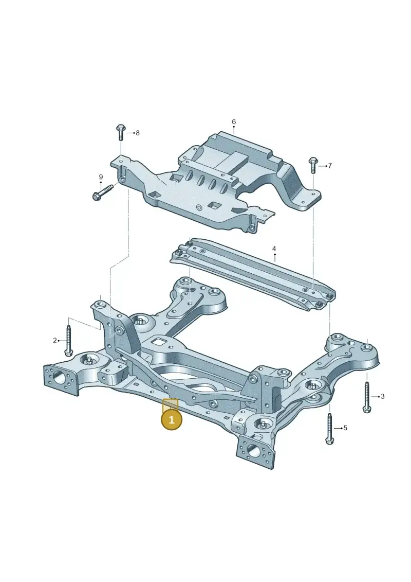 1EA199315J — Audi Q4 Sportback (2021-2022) diagram 10a199000, position 1