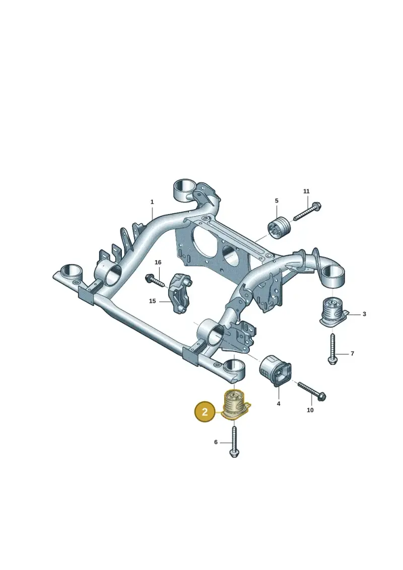 1EA505145J — Audi Q5 e-tron (2021-) diagram 12d505000, position 2
