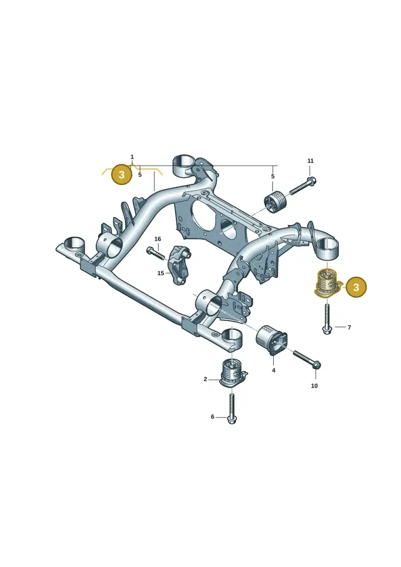 1EA505145R — Audi Q4 Sportback (2021-2022) diagram 10a505000, position 3
