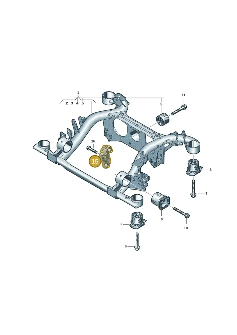1EA599125A — Audi Q4 Sportback (2021-2022) diagram 10a505000, position 15