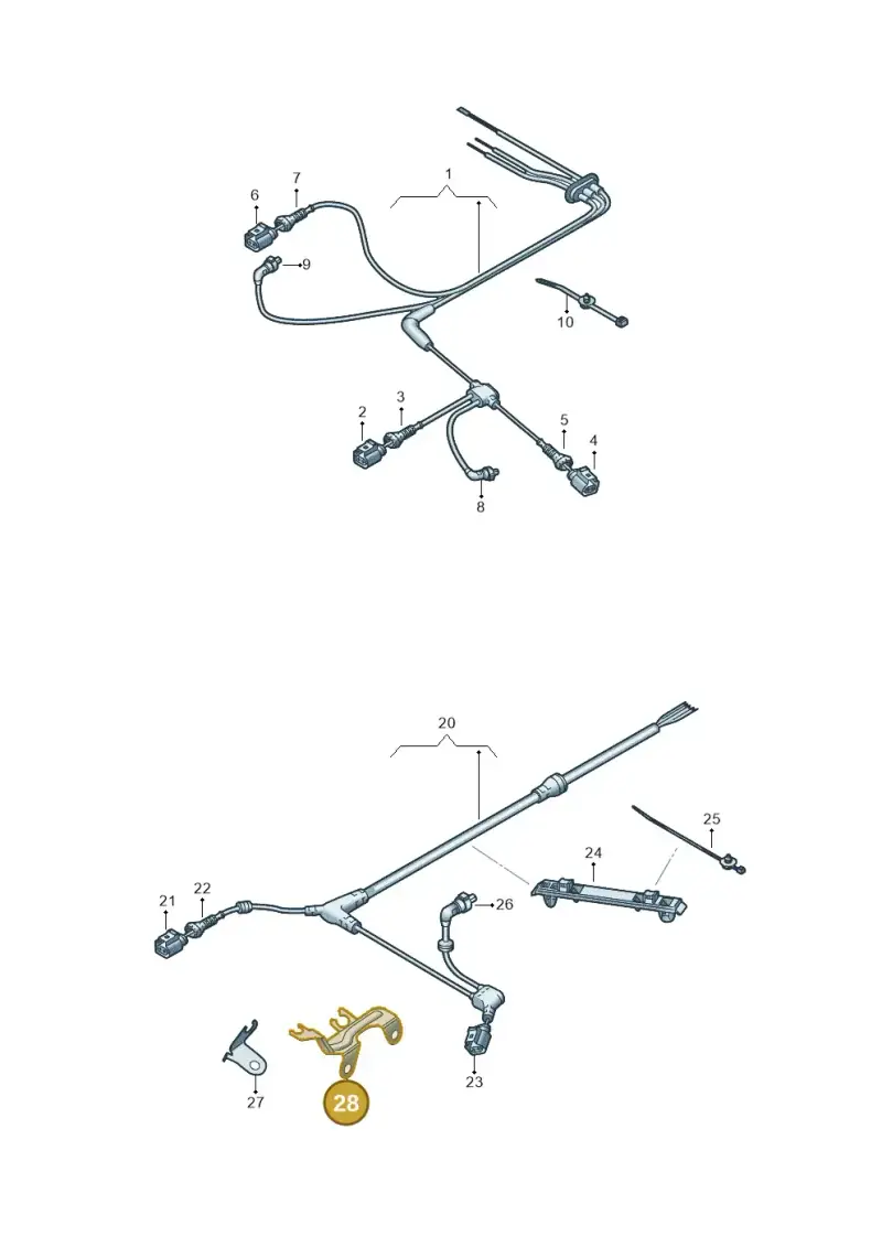 1EA615131G — Audi Q4 Sportback (2021-2022) diagram 89a927100, position 28