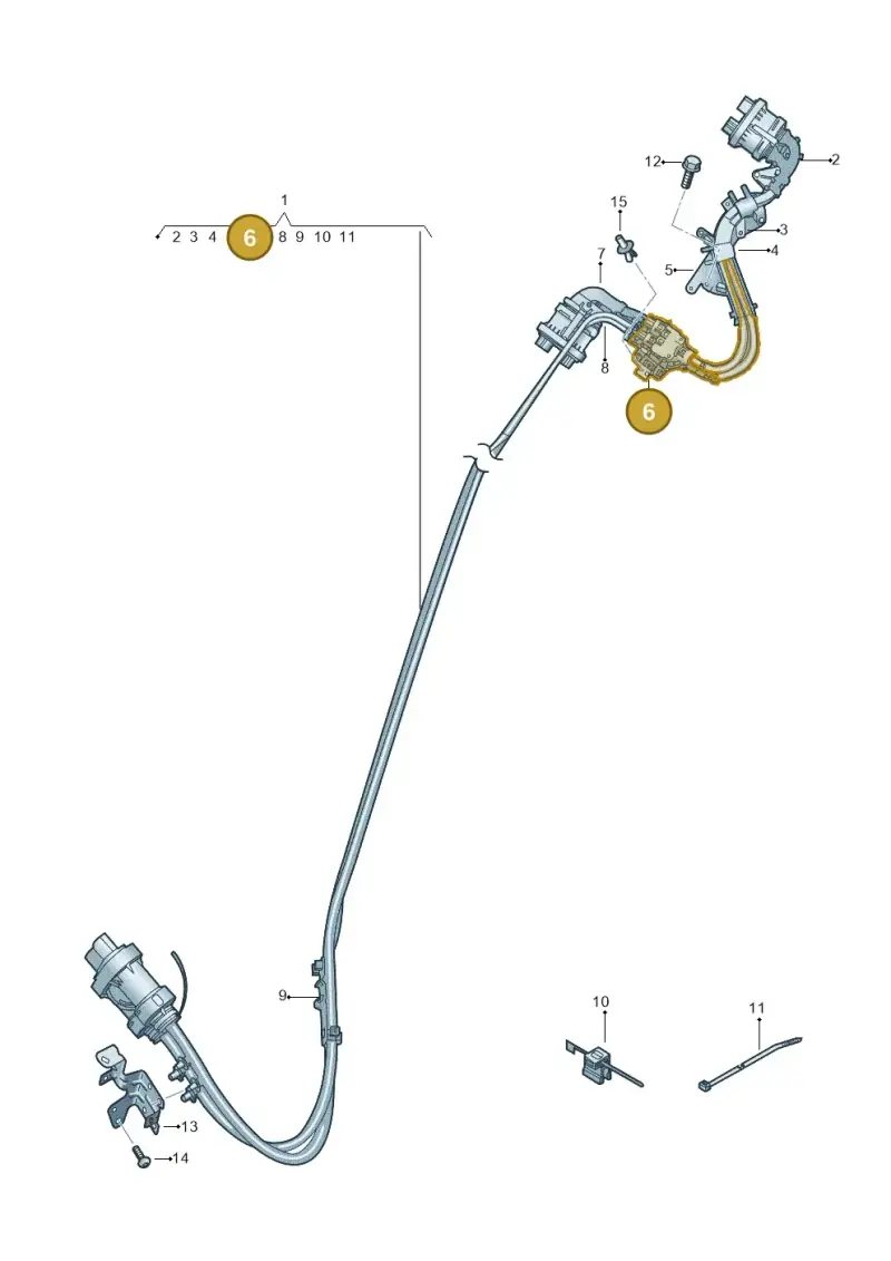 1EA907175 — Audi Q4 Sportback (2021-2022) diagram 89a970100, position 6