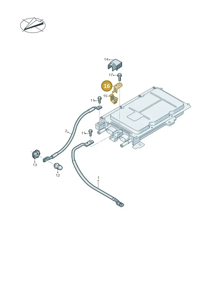 1EA907742A — Audi Q4 Sportback (2021-2022) diagram 89a972000, position 16