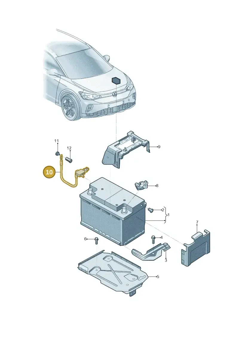 1EA915181C — Audi Q5 e-tron (2021-) diagram 12d915000, position 10