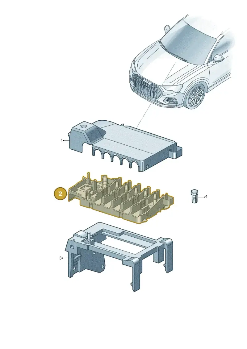 1EA937548A — Audi Q4 Sportback (2021-2022) diagram 89a937200, position 2