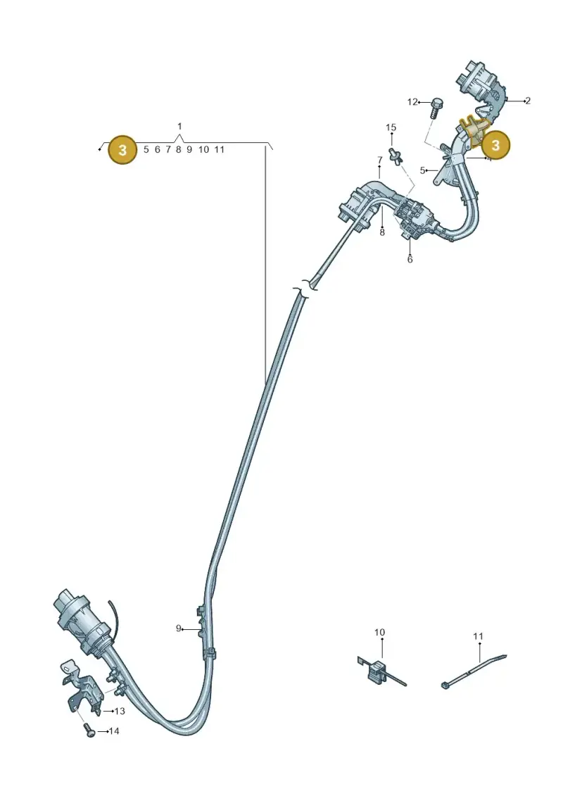 1EA971806 — Audi Q4 Sportback (2021-2022) diagram 89a970100, position 3