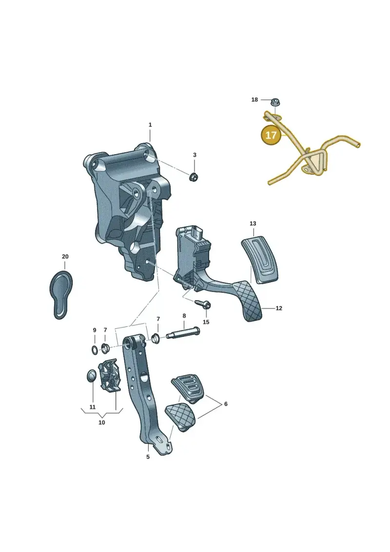 1EC723913E — Audi Q4 Sportback (2021-2022) diagram 89a723250, position 17