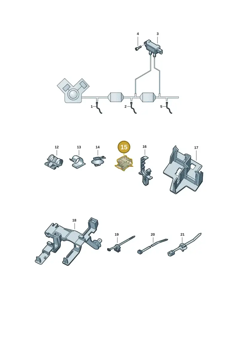 1H0971842D — Audi RS5 Sportback (2017-) diagram 847906004, position 15