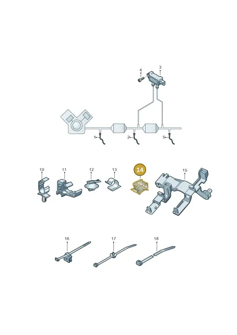 1H0971842D — Audi Q5 (2016-2020) diagram 896906003, position 14