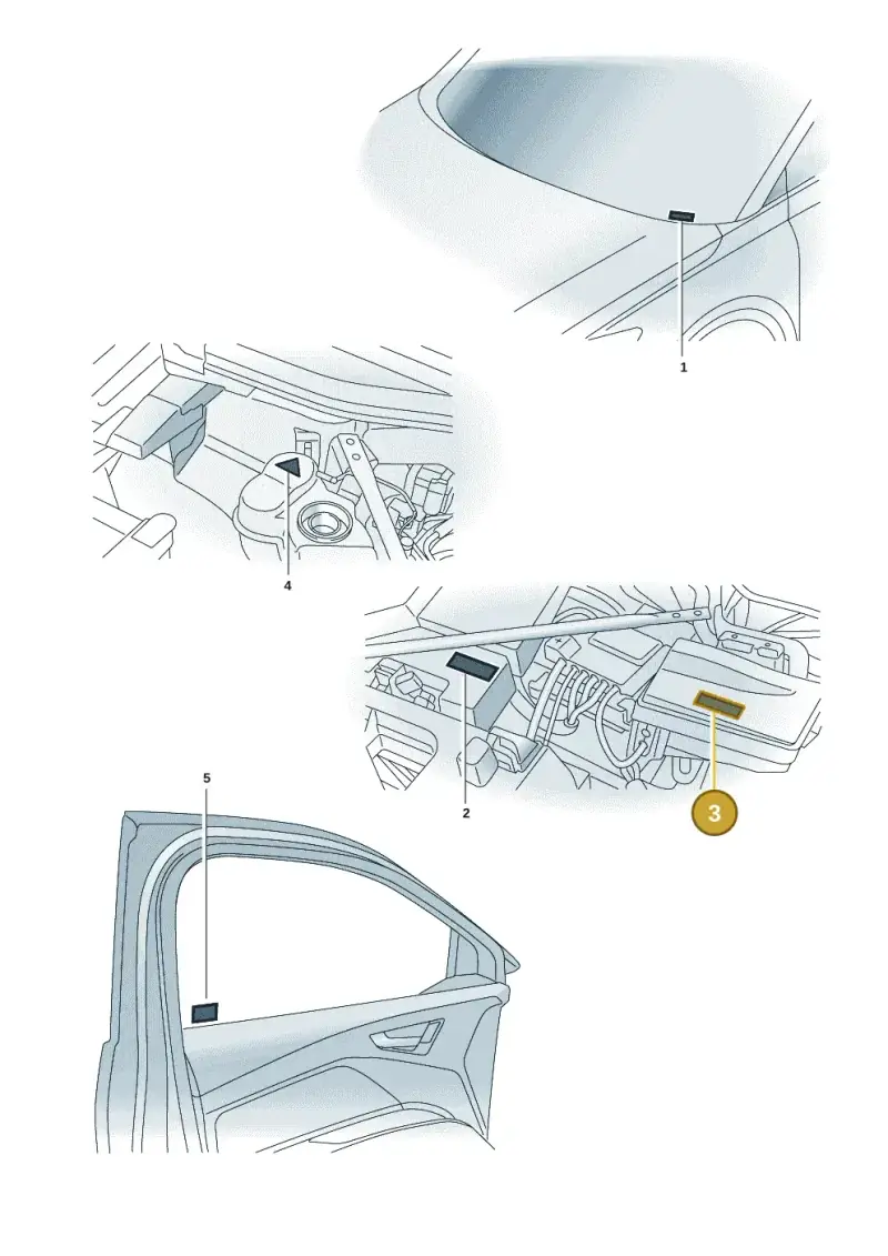 1J0010232C — Audi Q4 Sportback (2021-2022) diagram 89a010015, position 3
