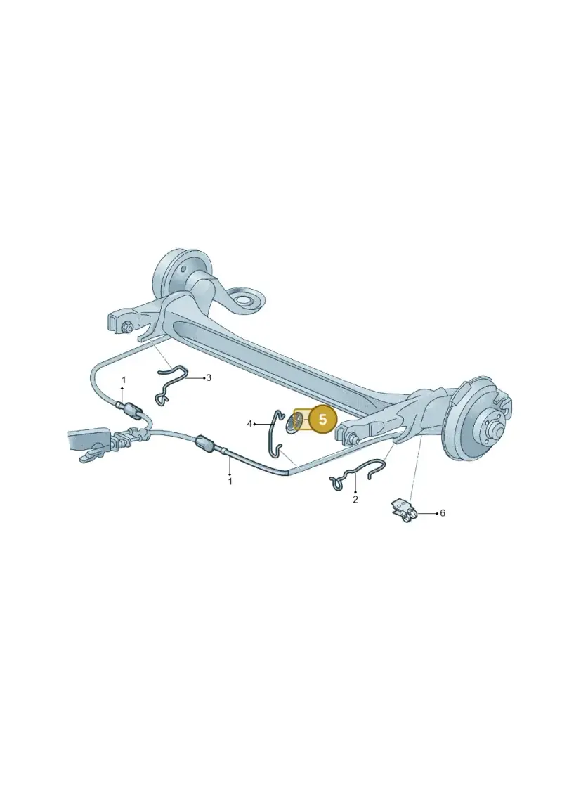 1J0609741B — Audi A1 Sportback (2014-2018) diagram 747609550, position 5