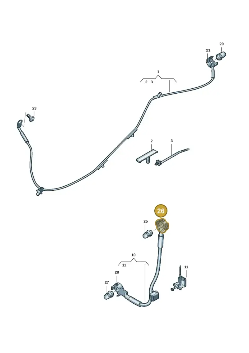1J0971260E — Audi Q6 e-tron (2023-) diagram f5s972020, position 26