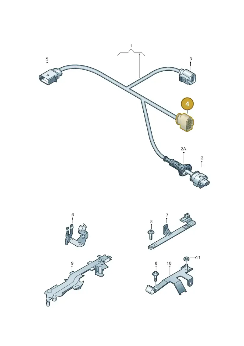 1J0973713G — Audi A8L qu. 3.0 TDI (2013-2018) diagram 771971310, position 4