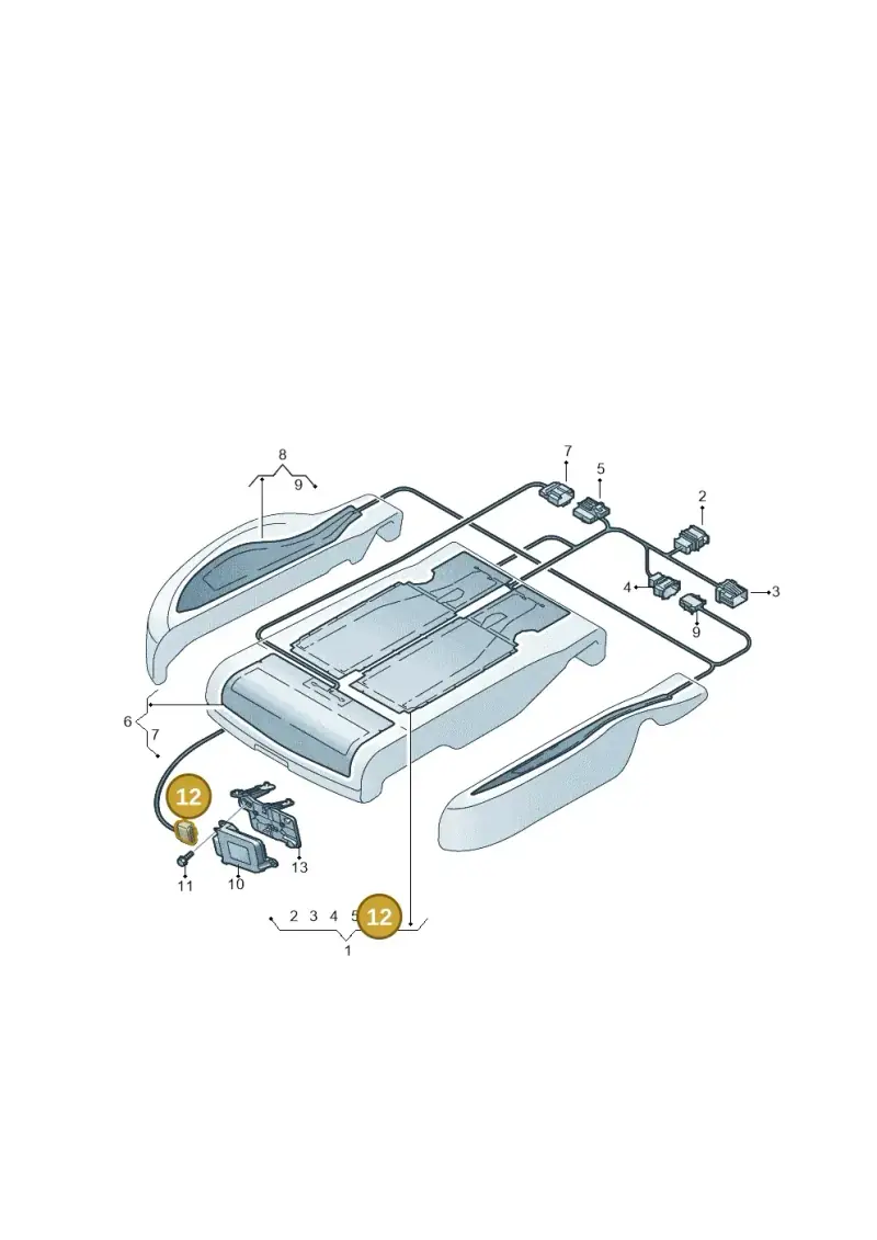 1J0973735 — Audi RS6 Avant (2019-) diagram 435963050, position 12