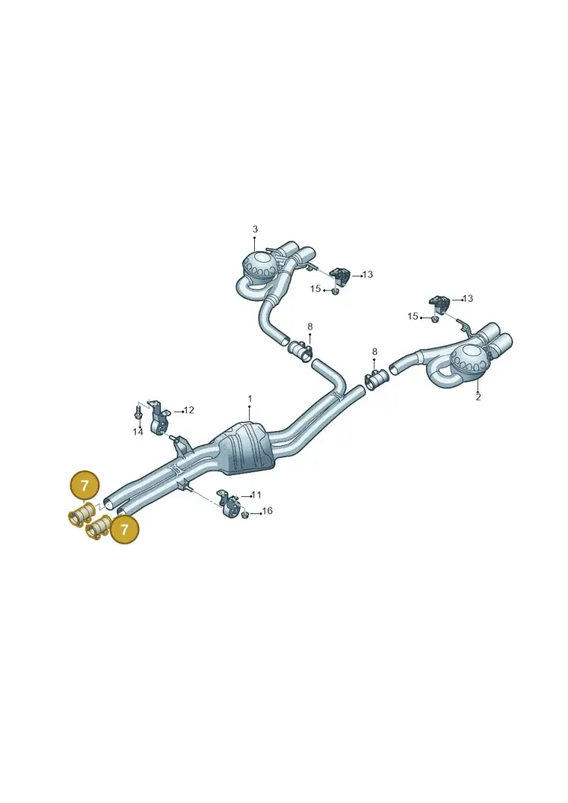 1K0253141N — Audi Q5 qu. 2.0 TDI (2012-2017) diagram 751253900, position 7