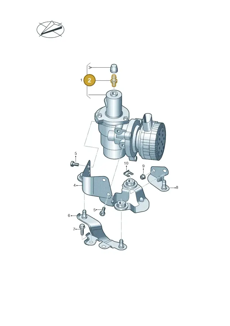 1K0615273A — Audi A6 2.0 (2018-) diagram 435614500, position 2