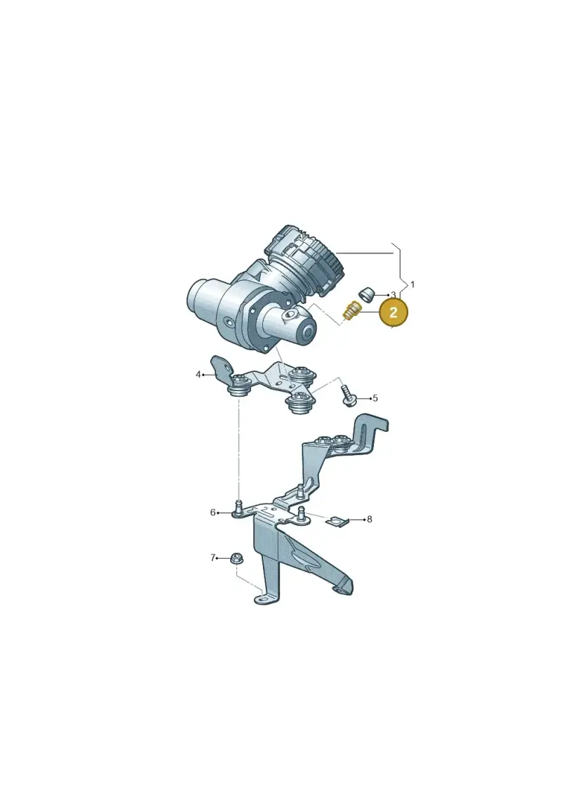 1K0615273A — Audi Q8 Quattro 3,0 (2018-) diagram 859614050, position 2