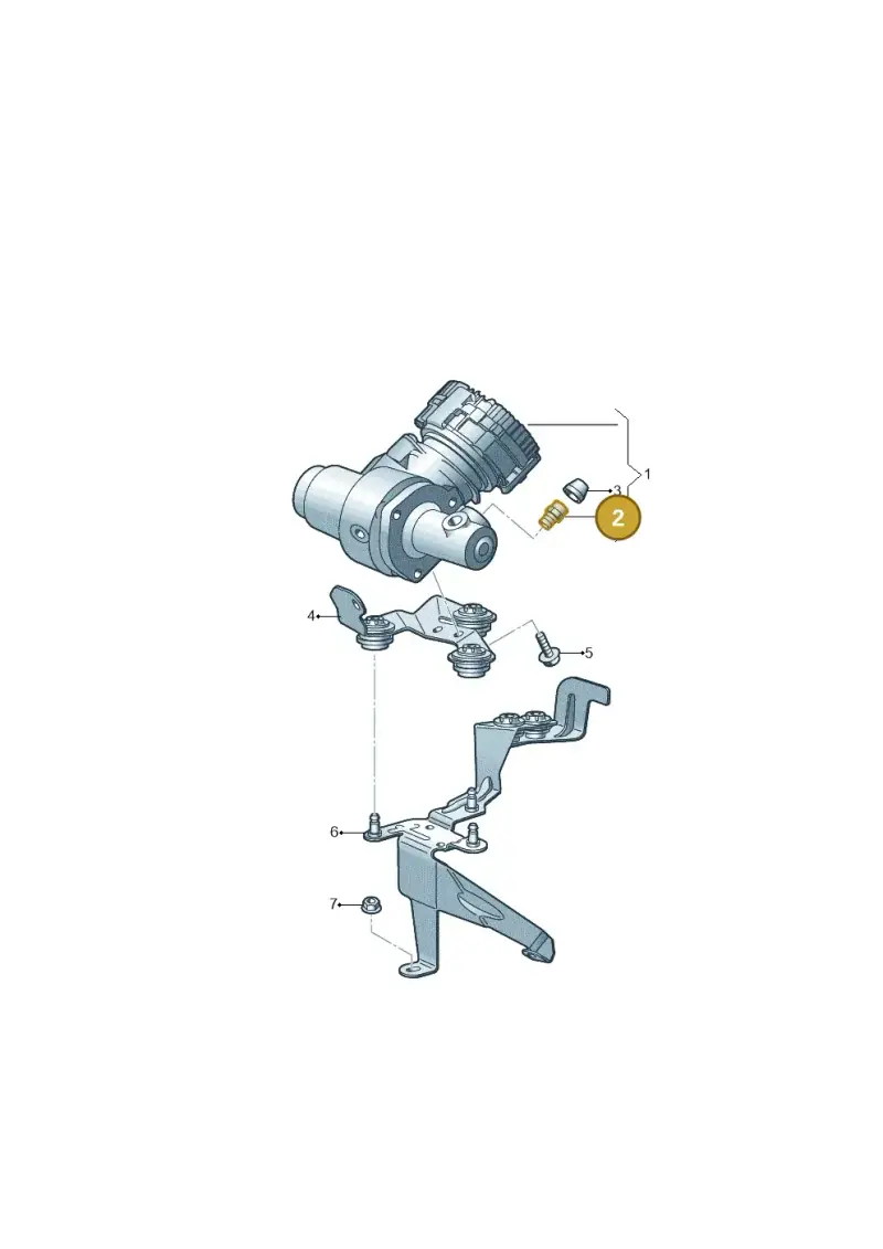 1K0615273A — Audi A8L (2017-2022) diagram 859614500, position 2