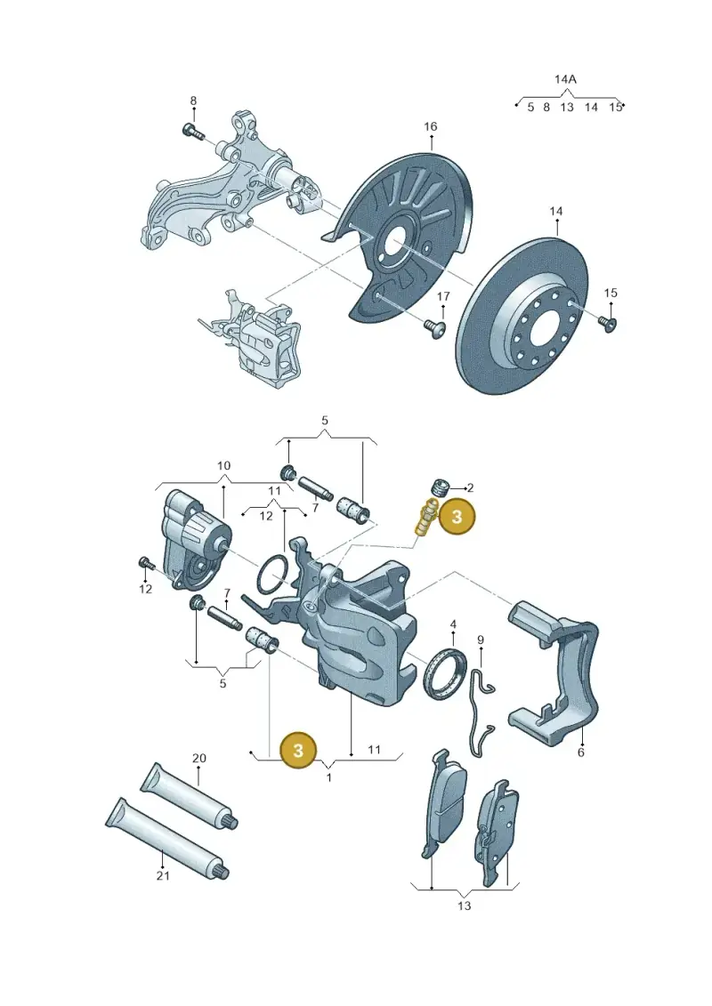 1K0615273B — Audi RSQ3 Sportback (2019-2024) diagram 745615610, position 3