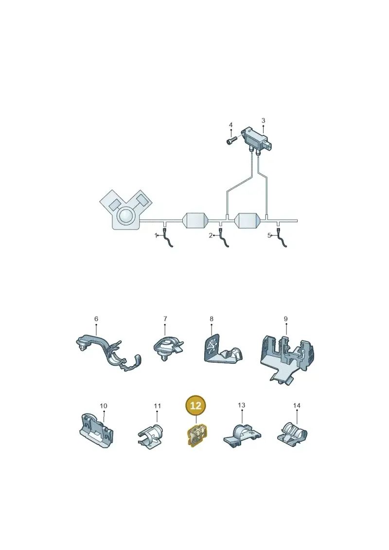 1K0971842C — Audi A3 Sportback (2016-2020) diagram 890906003, position 12