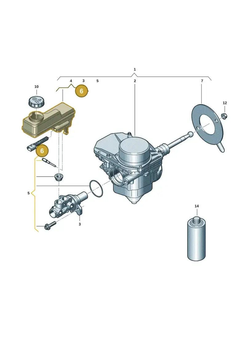 1S0611377 — Audi Q4 Sportback (2021-2022) diagram 10a612000, position 6