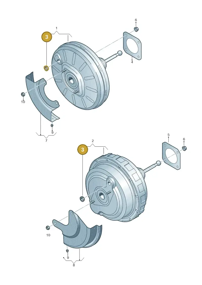1S0612250A — Audi RSQ3 Sportback (2019-2024) diagram 745612150, position 3