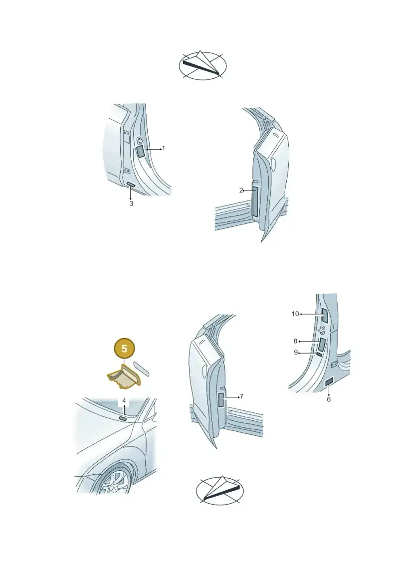 1T0000294 — Audi A8L qu. 3.0 TDI (2013-2018) diagram 771010200, position 5
