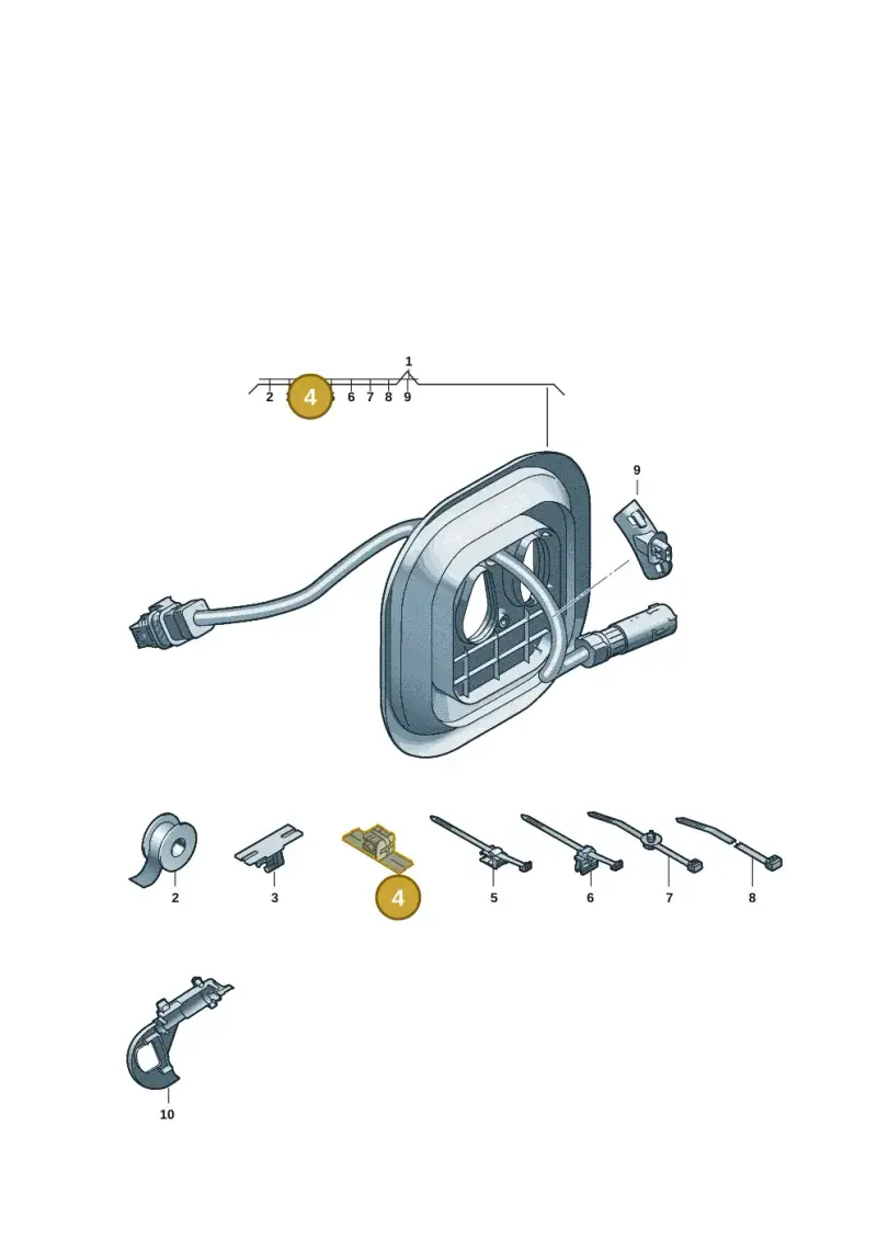 1T0971930E — Audi Q6 e-tron (2023-) diagram f5s970200, position 4