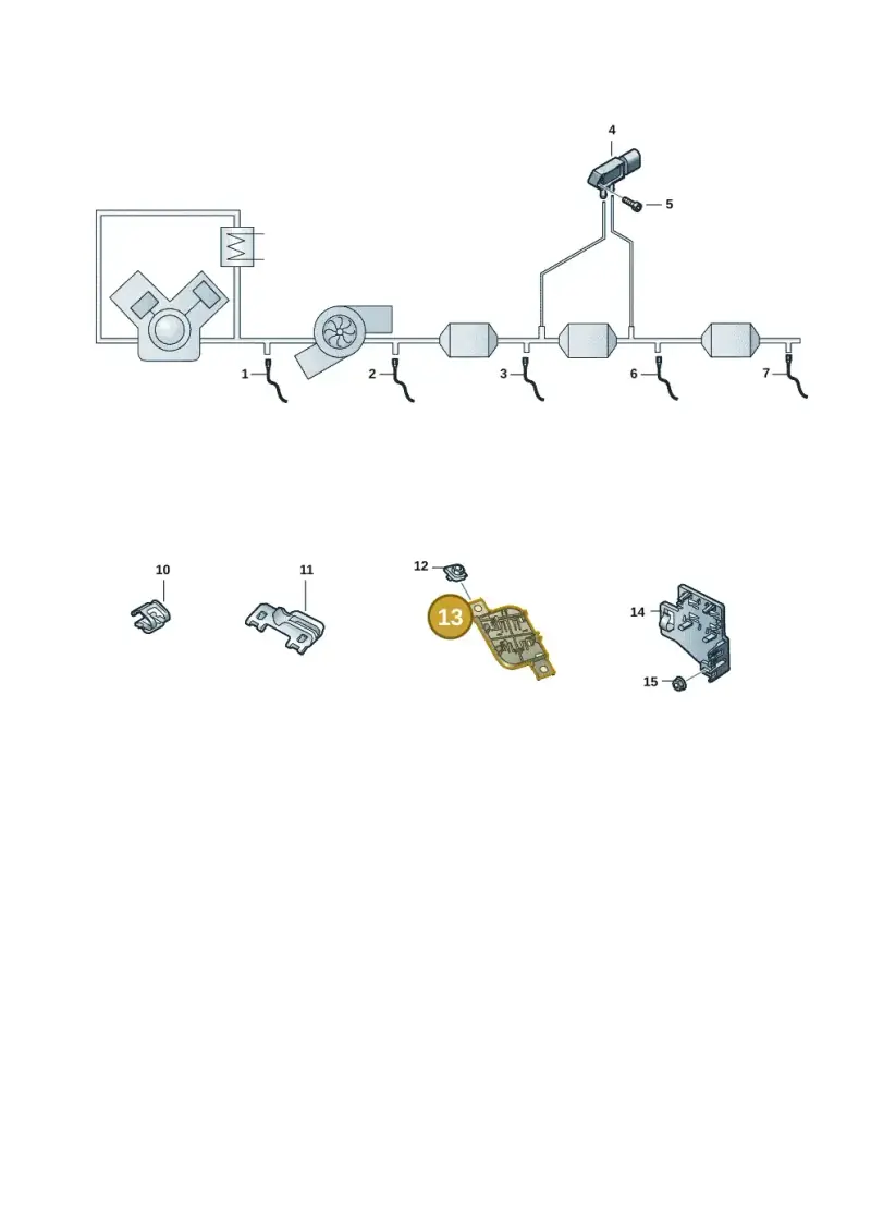 2Q0907816A — Audi Q2 2.0 TDI (2016-2018) diagram 596906008, position 13