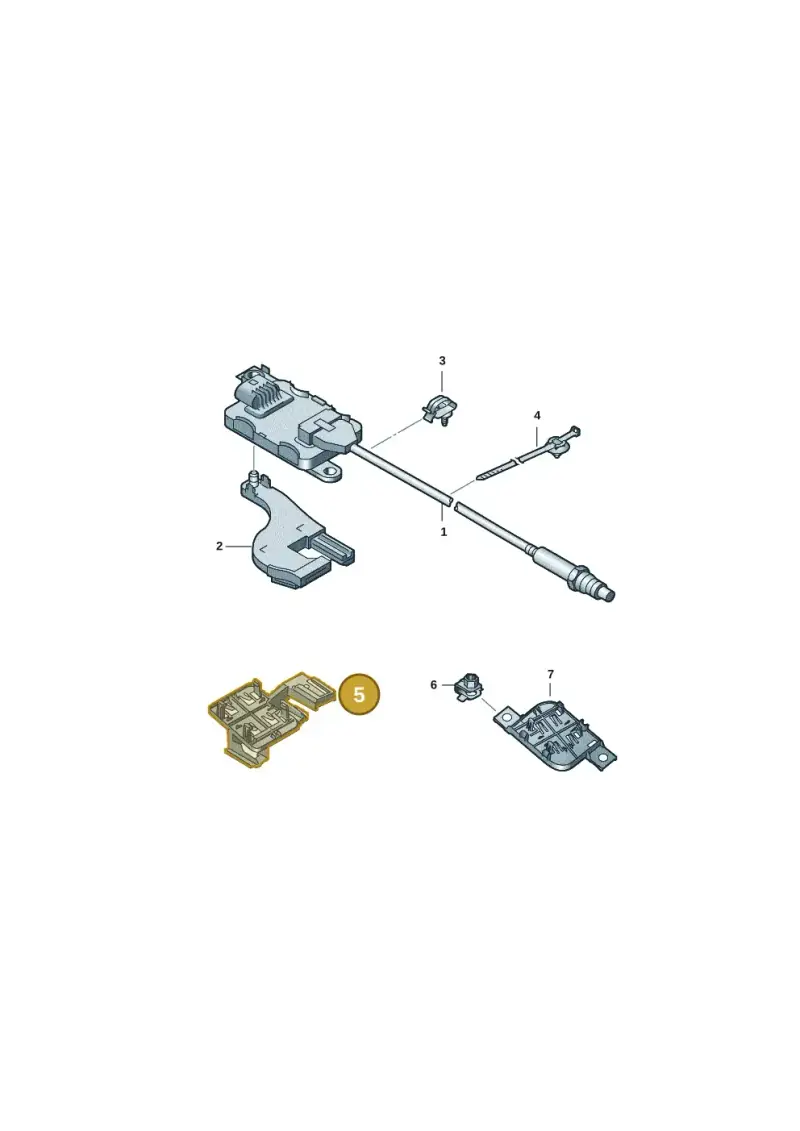 2Q0907816A — Audi Q2 2.0 TDI (2016-2018) diagram 803906009, position 5