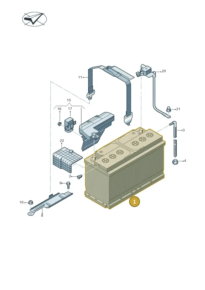 2QB915089L — Audi A6 (2018-2025) diagram 435915000, position 1
