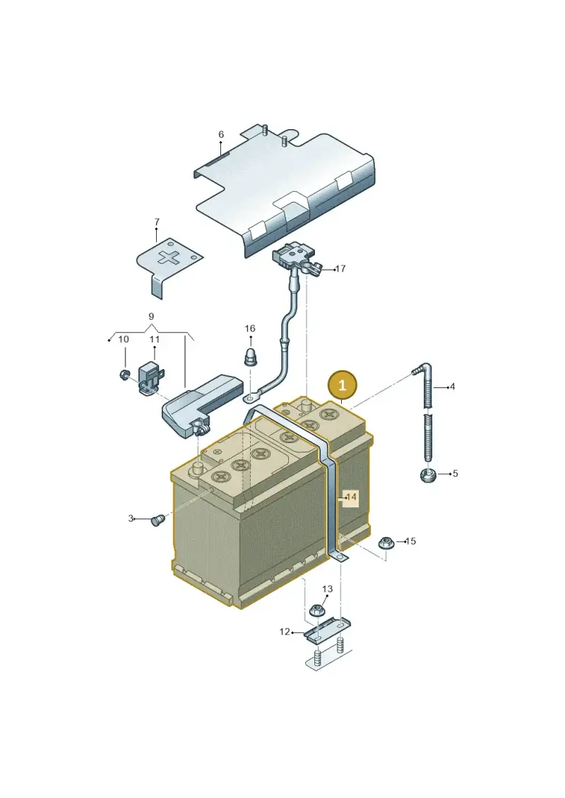 2QB915089N — Audi Q7 (2015-2025) diagram 859915000, position 1