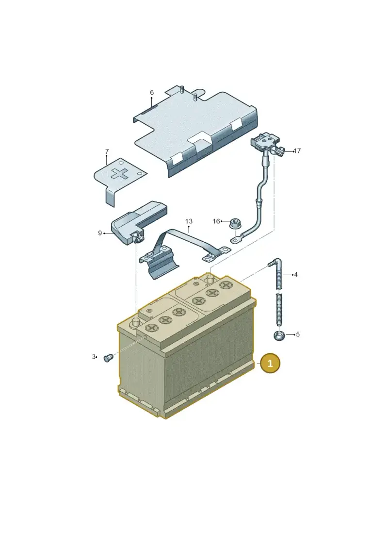 2QB915089N — Audi Q5 (2016-2025) diagram 896915000, position 1