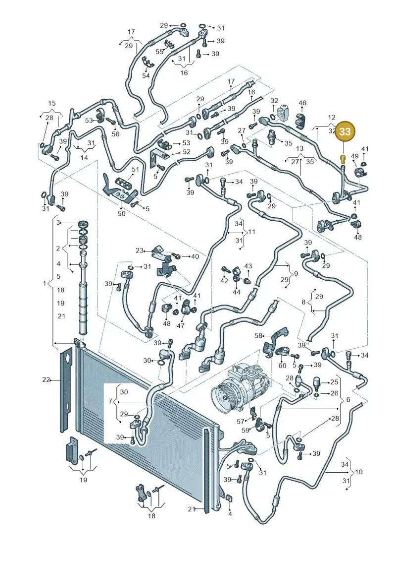 357820795H — Audi Q7 qu. 3.0 TDI (2009-2015) diagram 274820550, position 33