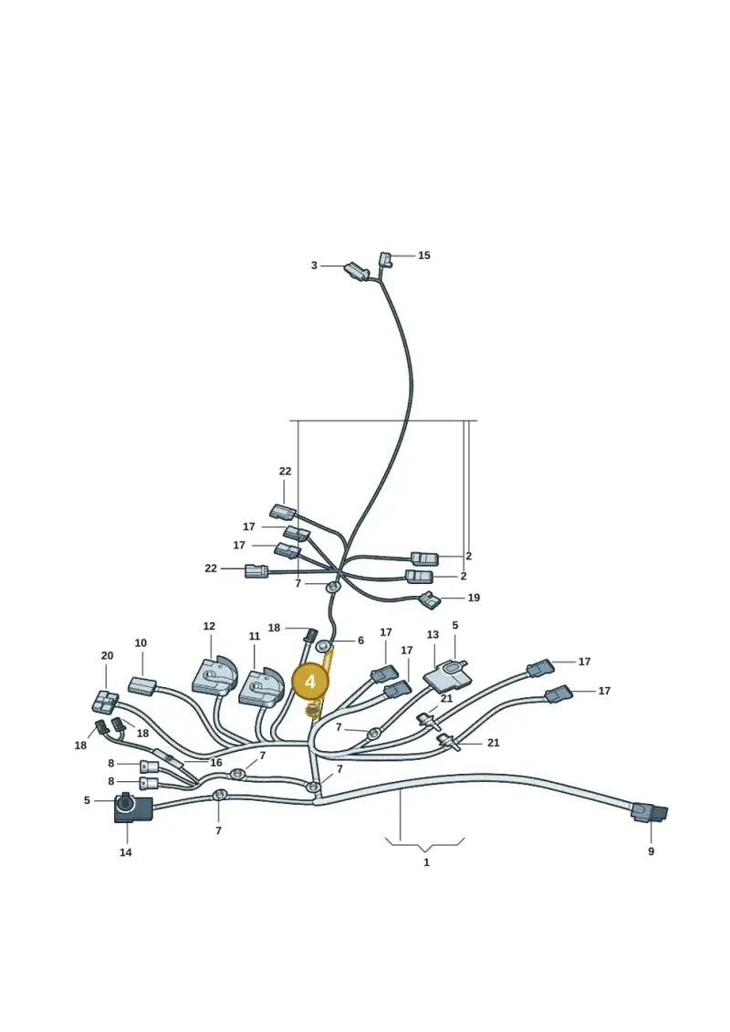 3C0971848C — Audi Q6 (2022-) diagram 4cg972010, position 4