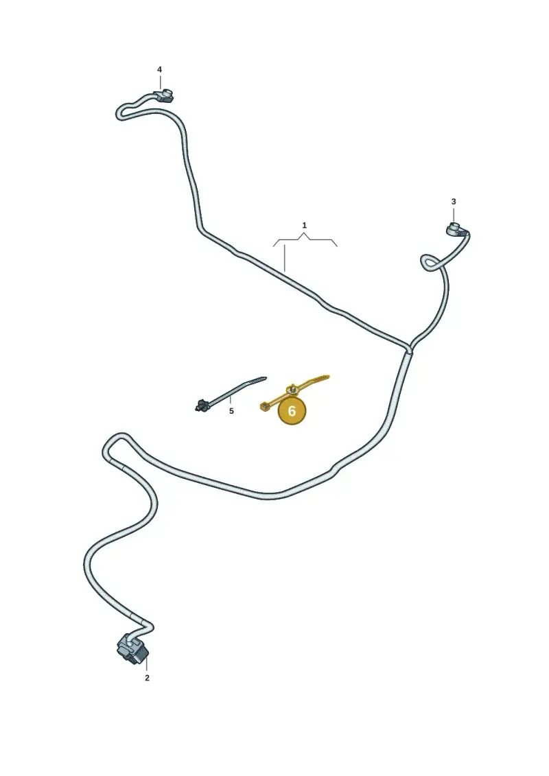 3C8971850 — Audi Q6 e-tron (2023-) diagram f5s882350, position 6