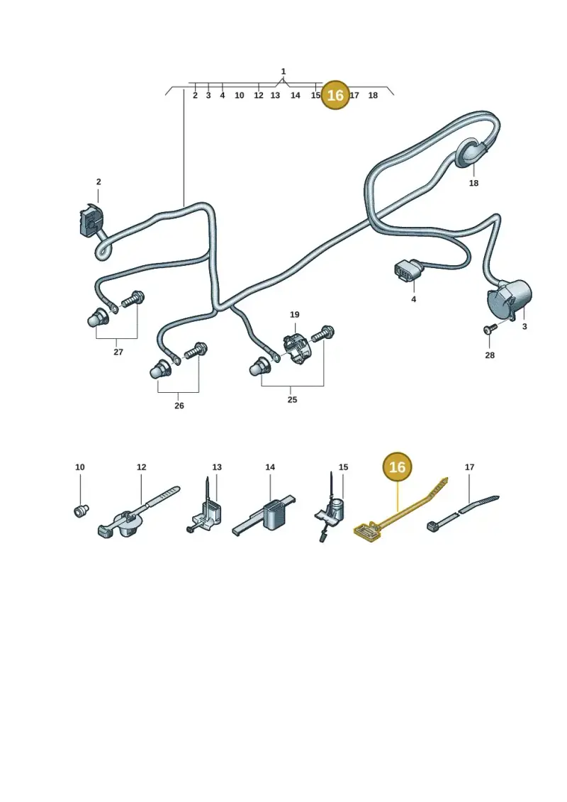 3D0971739B — Audi Q6 e-tron (2023-) diagram f5s972680, position 16