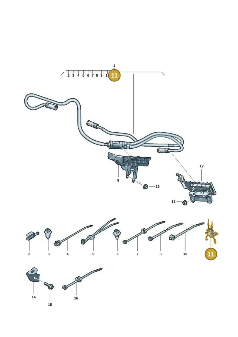 3D0971838F — Audi Q6 e-tron (2023-) diagram f5s970100, position 11