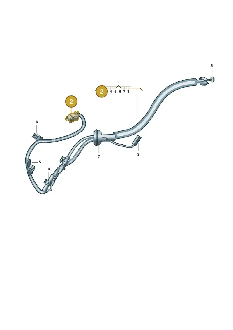 3G0973708A — Audi Q4 Sportback (2021-2022) diagram 89a972360, position 2