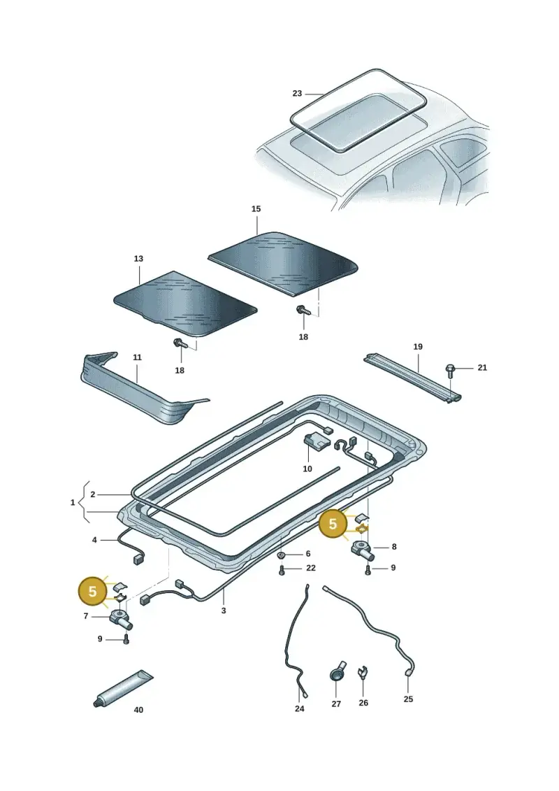 3G9898804A — Audi Q6 (2022-) diagram 4cg877010, position 5