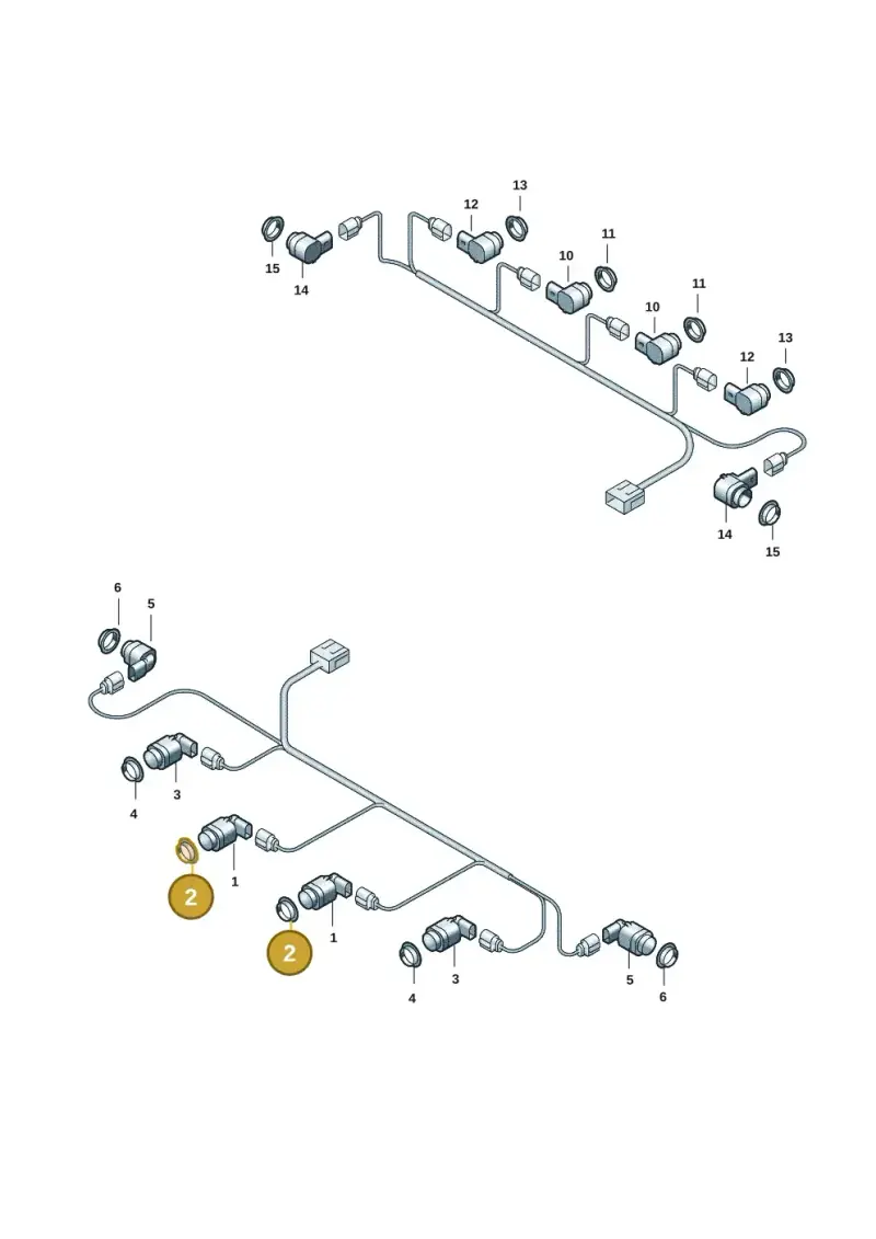 3Q0919133 — Audi A5 Limo 2.0 (2024-) diagram f5s919200, position 2