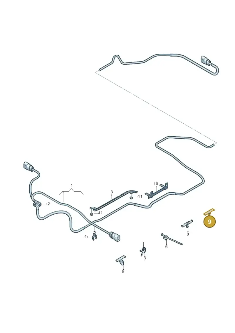 3QF971930 — Audi Q7 qu. 3.0 TDI (2015-2019) diagram 859970250, position 9