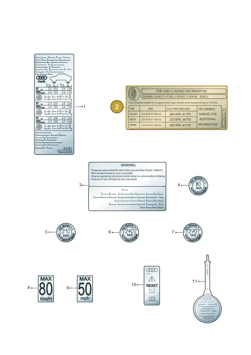 420010502BR — Audi R8 qu. 5.2 (2012-2015) diagram 752010300, position 2
