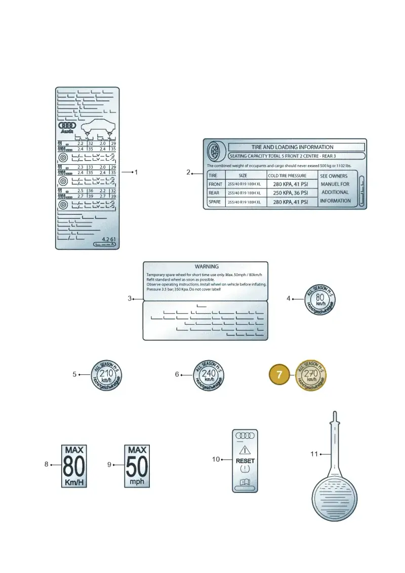 420010539 — Audi RS6 Avant (2013-2018) diagram 752010300, position 7