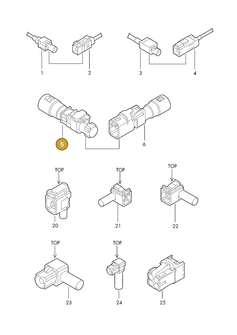 420035575A — SEAT 1J0 platform diagram 198035210, position 5