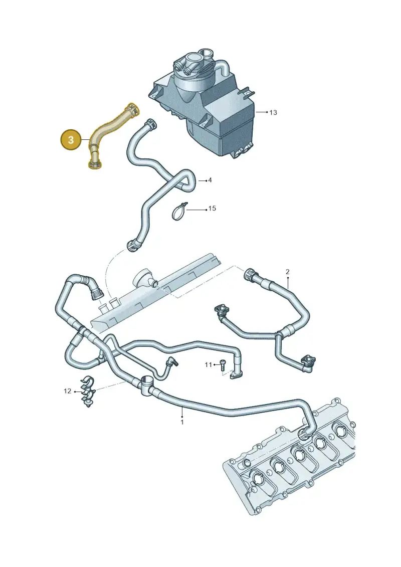 420103211D — Audi R8 qu. 5.2 (2012-2015) diagram 752103360, position 3