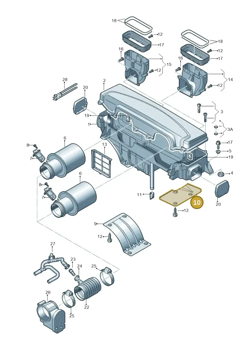 420115339C — Audi R8                08> (2007-) diagram 618133070, position 10